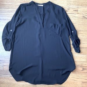 YEAR-ROUND CLASSIC BLACK TUNIC from Nordstrom-Medium